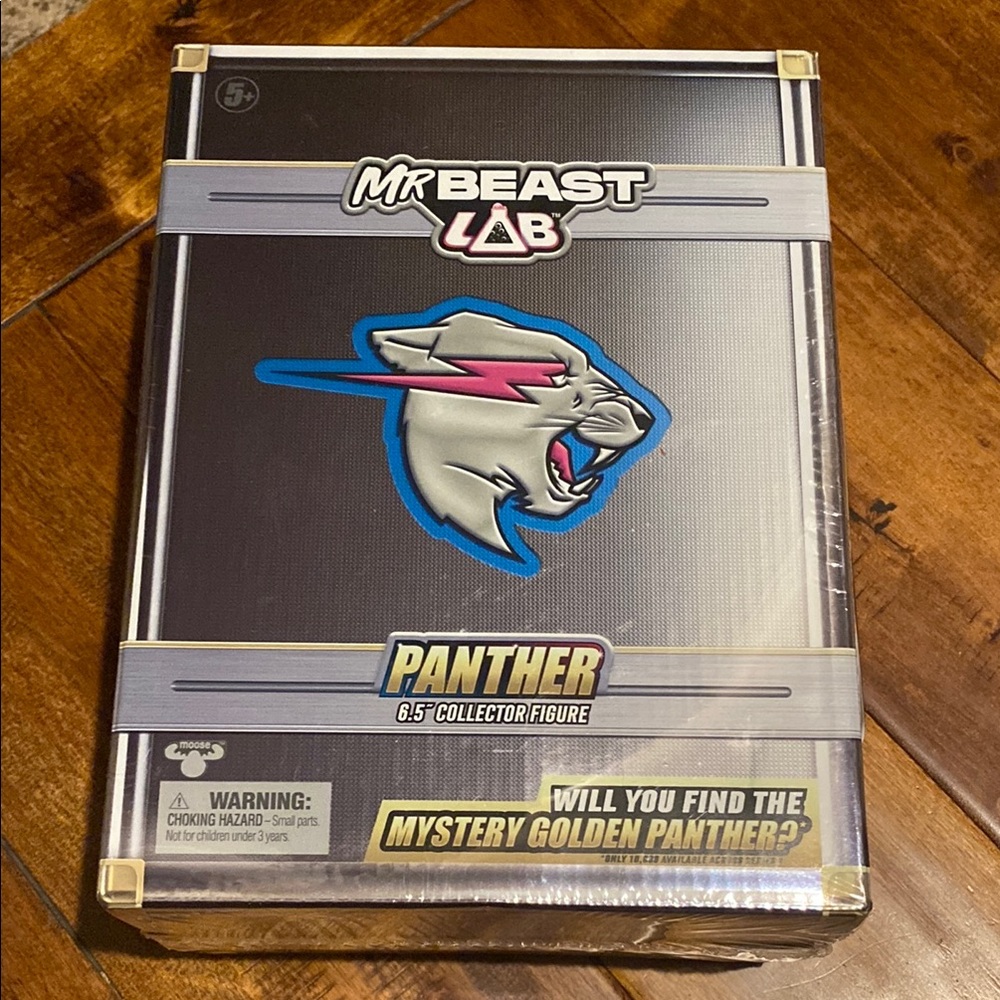 Panther Action Figure - Black and Blue